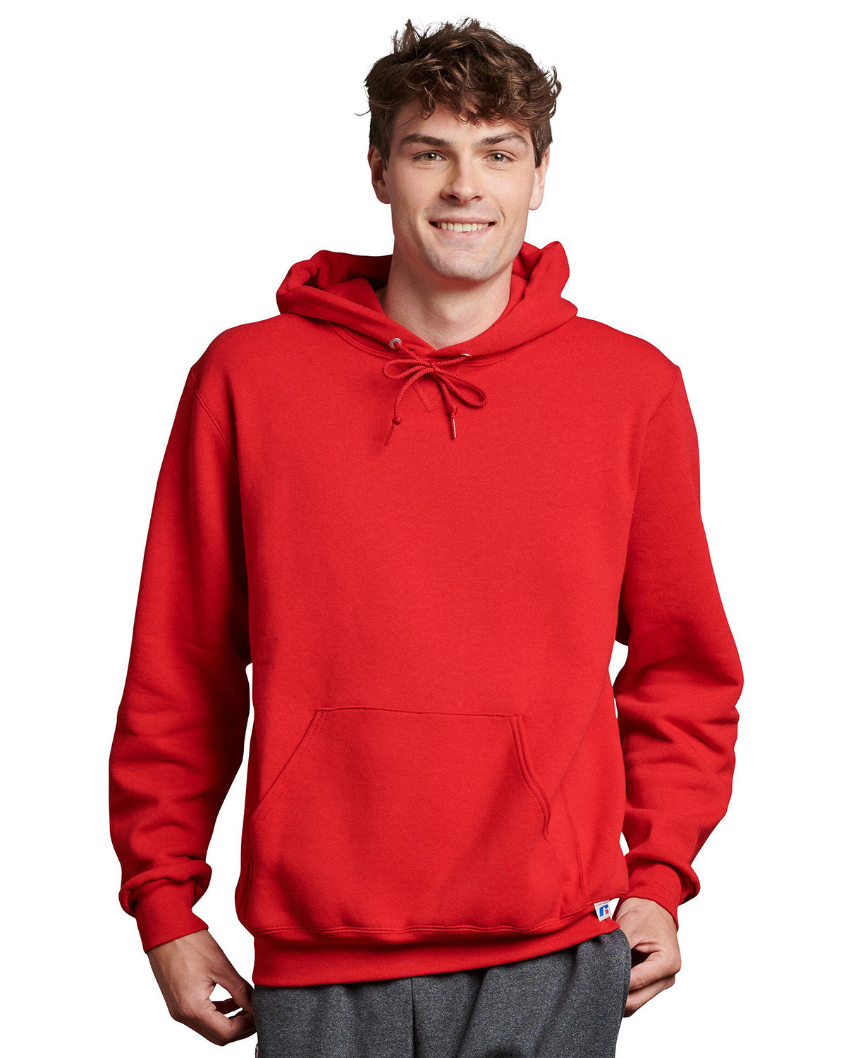 Russell Athletic Unisex Dri-Power® Hooded Sweatshirt - True Red