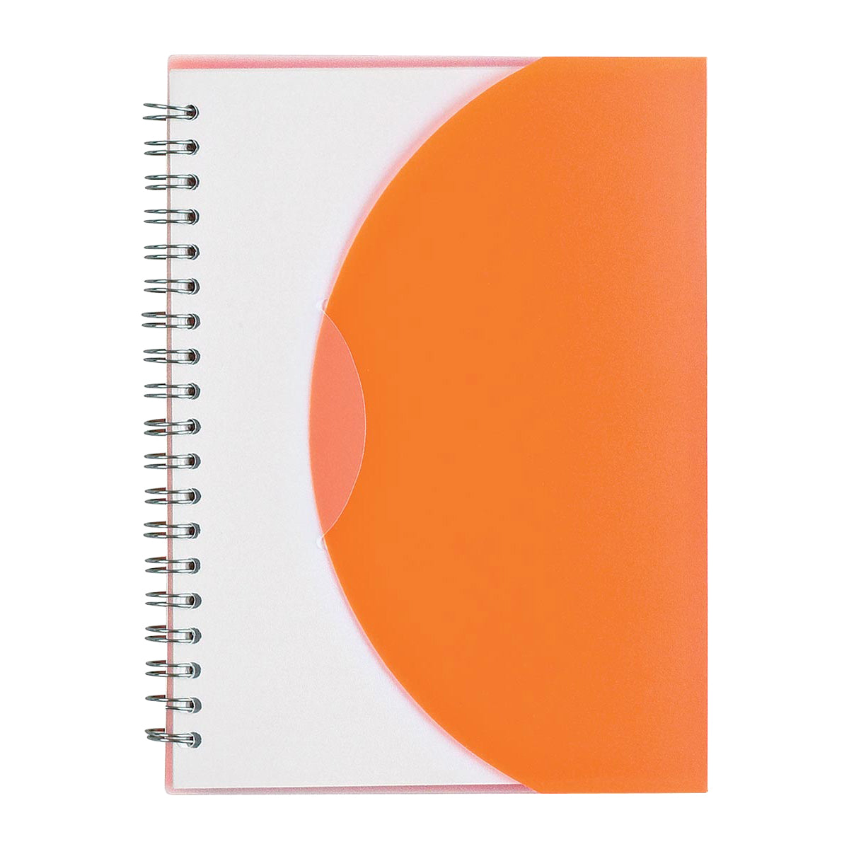 5" x 7" Spiral Notebook - Frost Orange