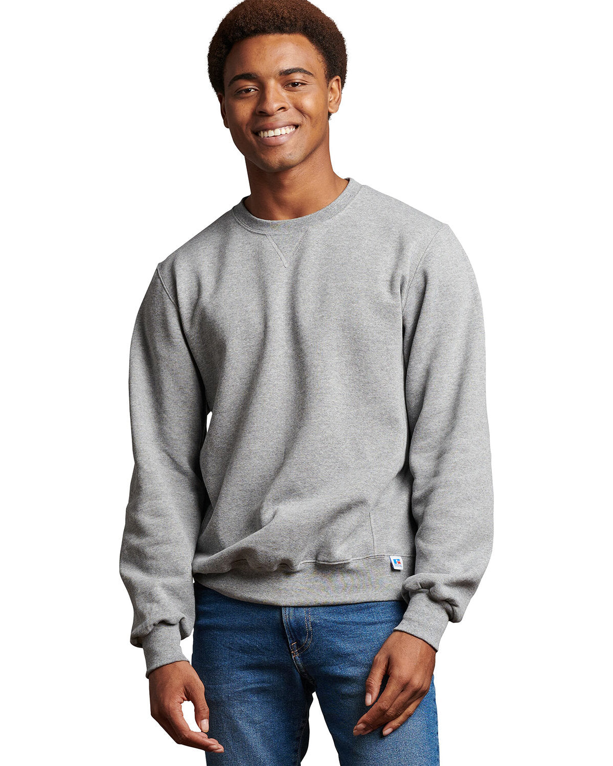 Russell Athletic Unisex Dri-Power® Crewneck Sweatshirt - Oxford