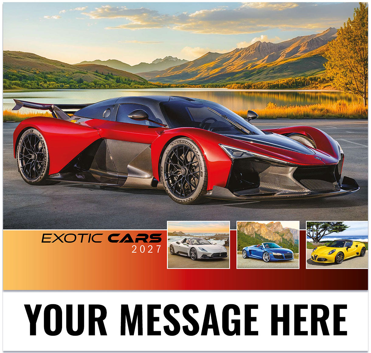 Exotic Cars - 2027 Promotional Calendar
