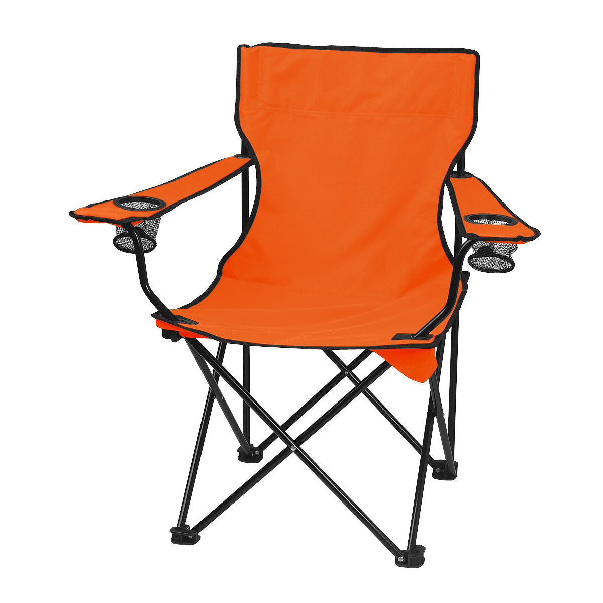 Folding Chair with Carrying Bag - Orange