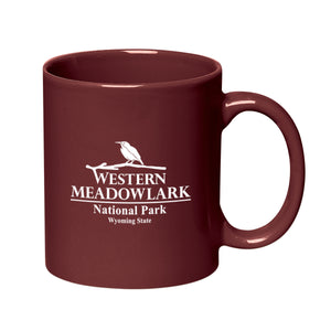 11 Oz. Colored Stoneware Mug - Solid/Two-Tone