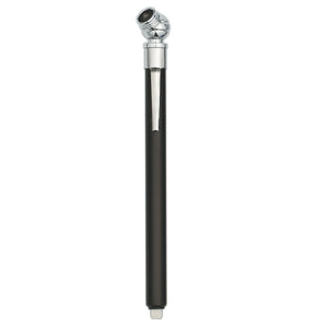 Tire Gauge With Clip - Metallic Black
