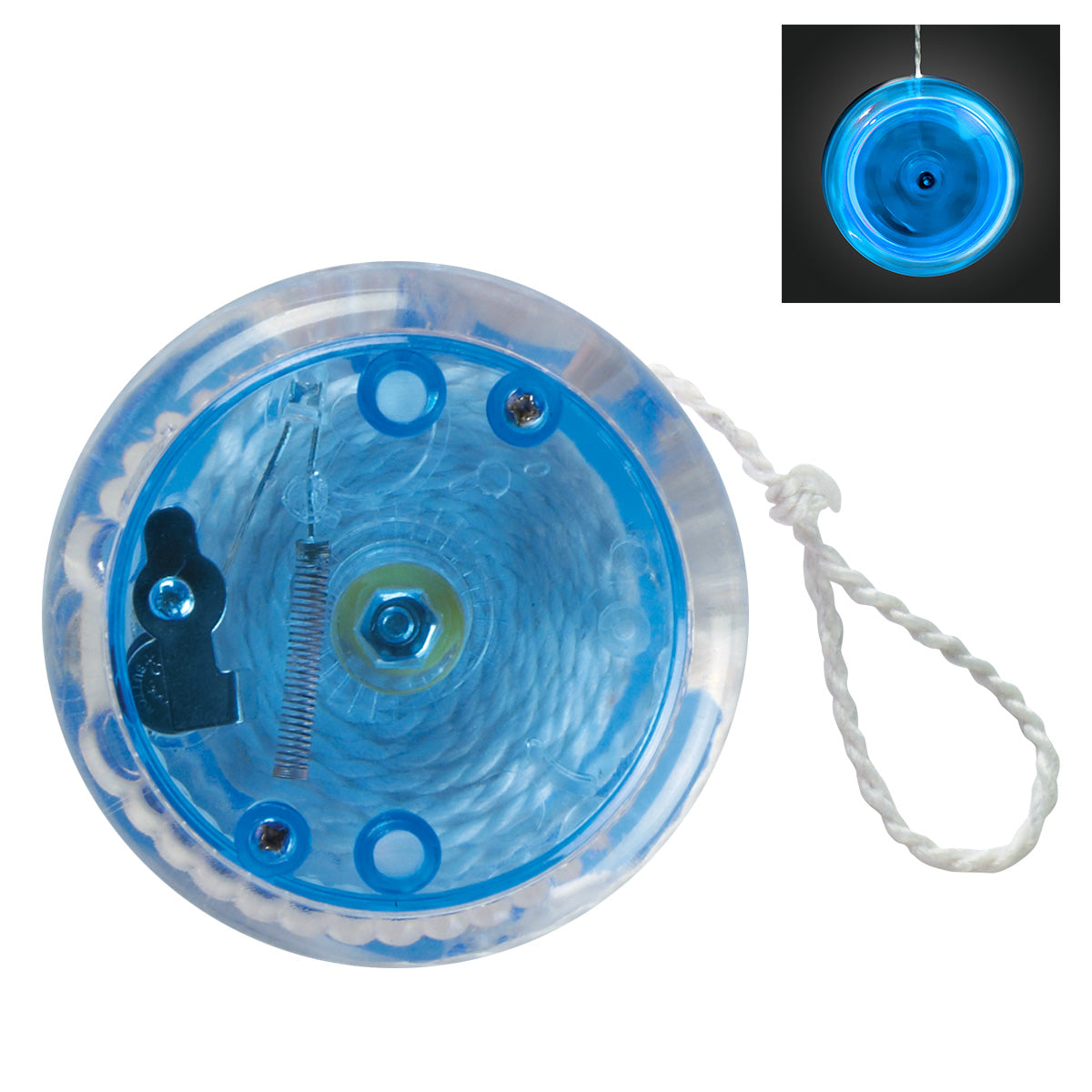 Light Up Yo-Yo - Translucent Blue