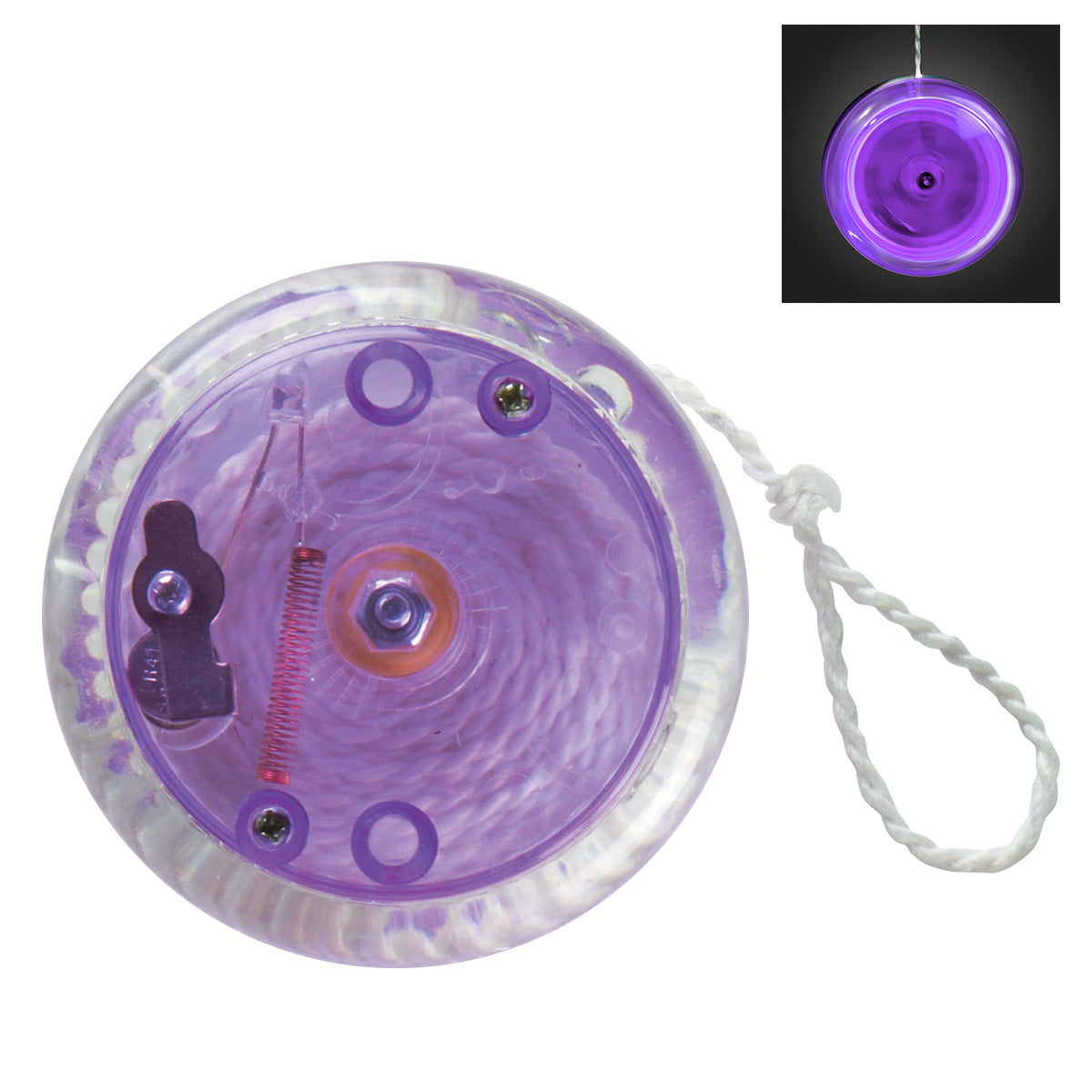Light Up Yo-Yo - Translucent Purple