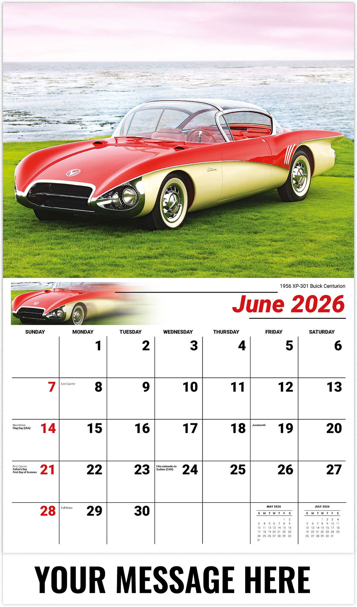 GM Classics - 2026 Promotional Calendar