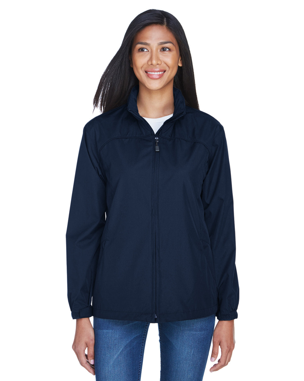 North End Ladies' Techno Lite Jacket - Midnight Navy