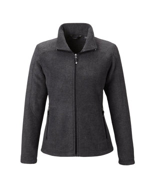 North End Ladies' Voyage Fleece Jacket - Heather Charcoal