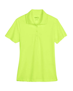 CORE365 Origin Pique Polo - Ladies - Safety Yellow