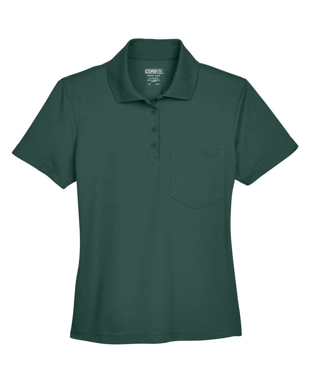 CORE365 Origin Performance Pique Polo with Pocket - Women's - Forest