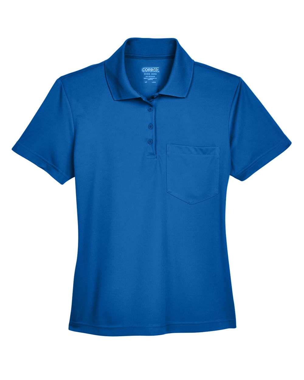 CORE365 Origin Performance Pique Polo with Pocket - Women's - True Royal