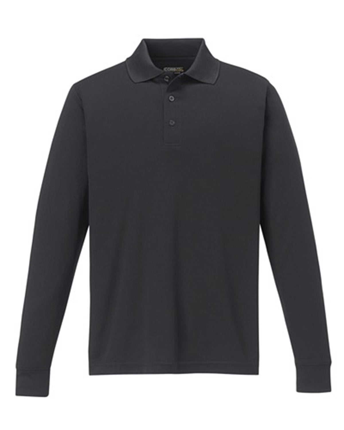 Men's Tall Pinnacle Performance Long-Sleeve Piqué Polo - Carbon