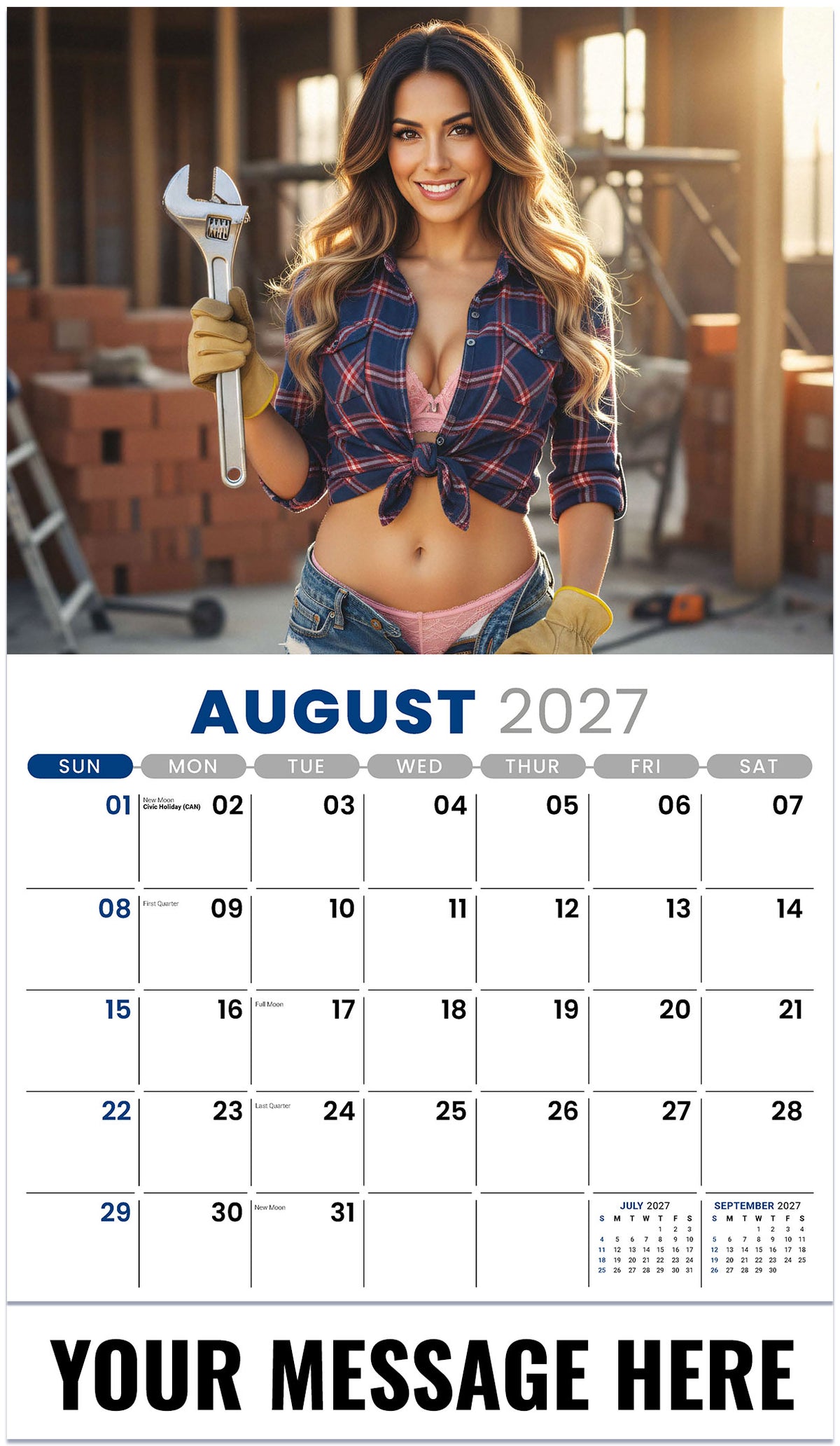 Building Babes - 2027 Promotional Calendar