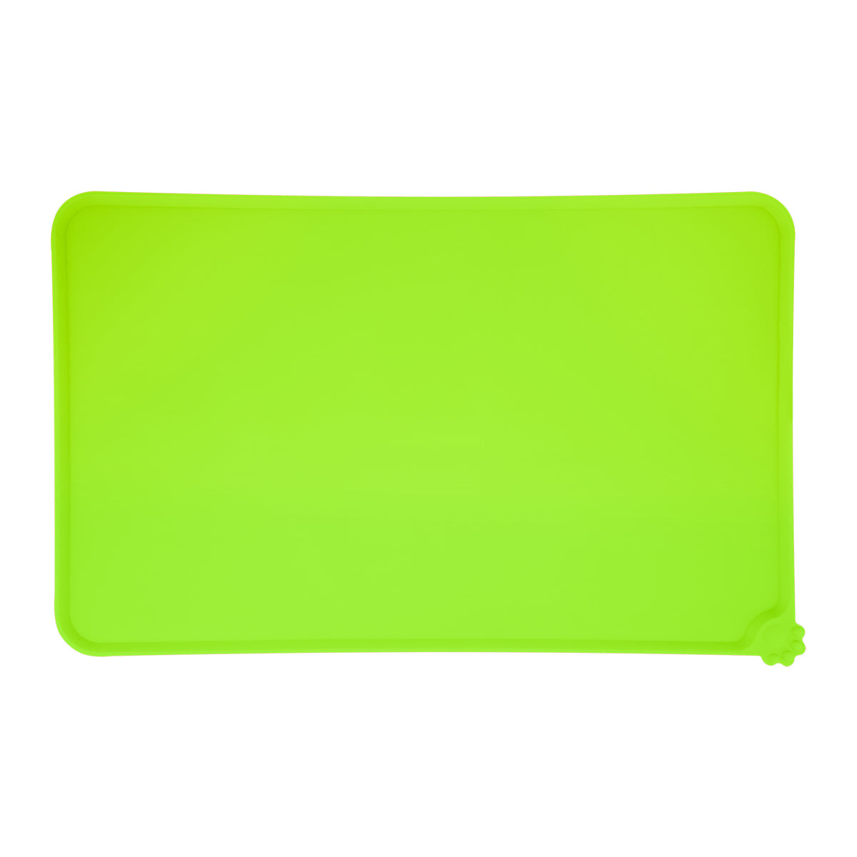 Silicone Pet Food Place Mat - Lime