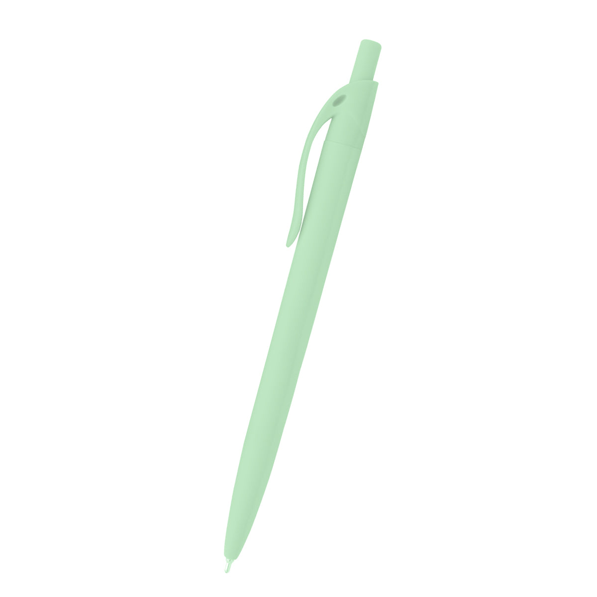 Sleek Write Rubberized Pen - Mint Green