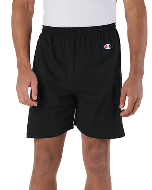 Champion Adult Cotton Gym Short - Black