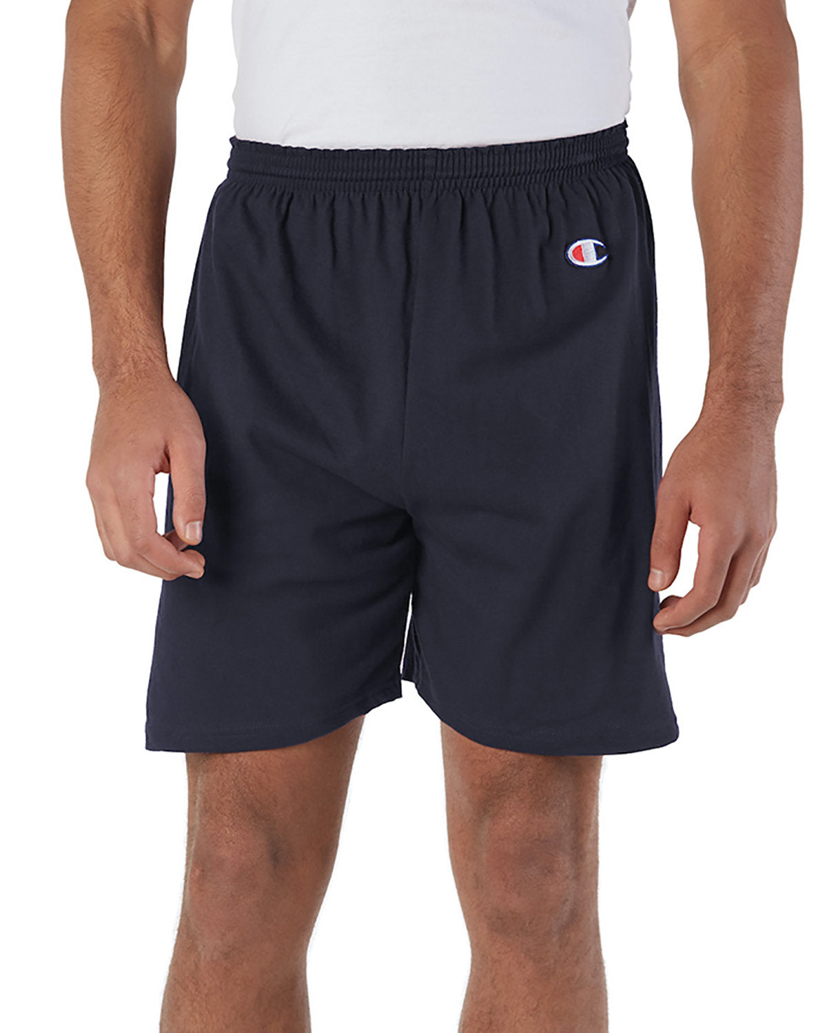 Champion Adult Cotton Gym Short - Navy