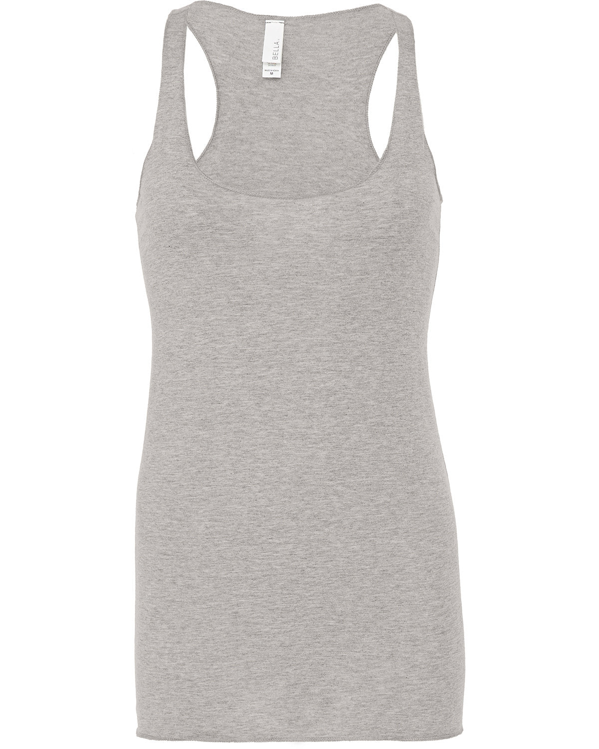 BELLA + CANVAS Ladies' Triblend Racerback Tank - Athletic Grey Triblend