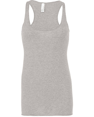 BELLA + CANVAS Ladies' Triblend Racerback Tank - Athletic Grey Triblend