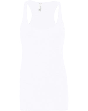 BELLA + CANVAS Ladies' Triblend Racerback Tank - Solid White Triblend