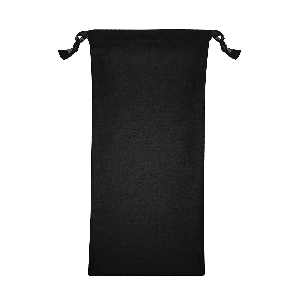 100% Polyester Pouch With Drawstring - Black