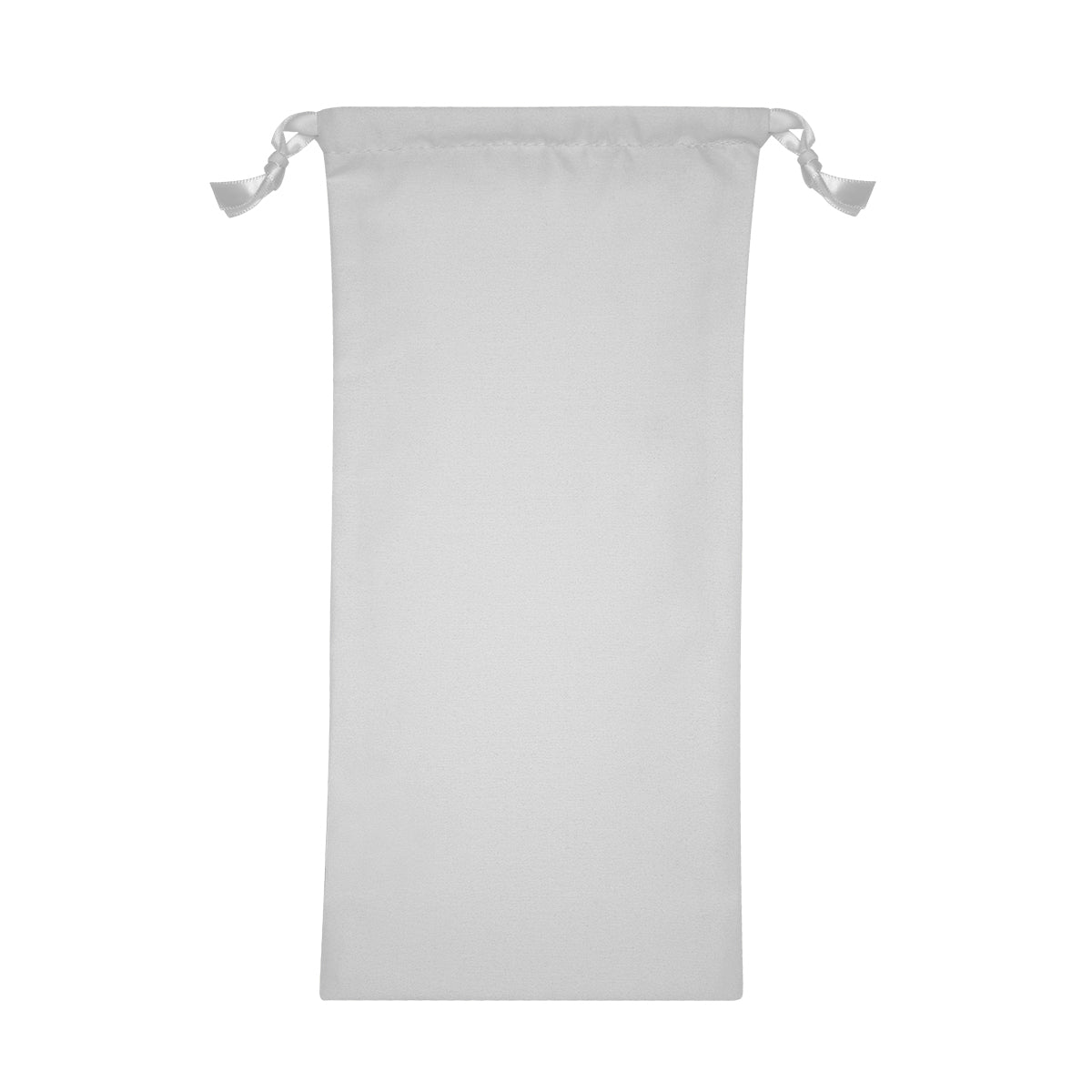 100% Polyester Pouch With Drawstring - Gray