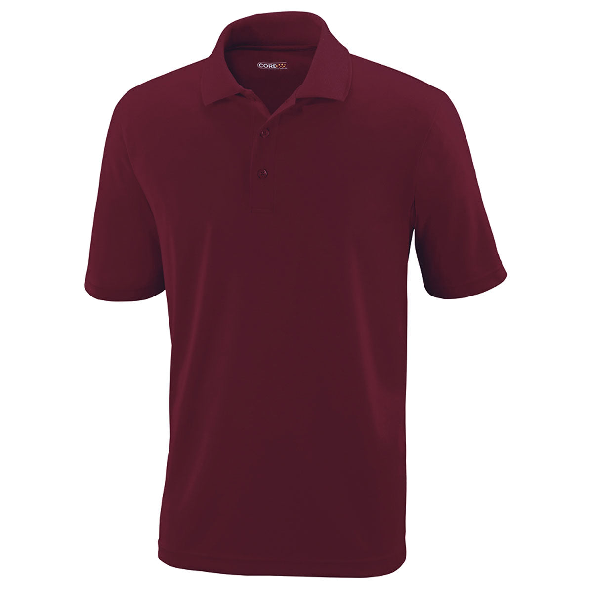 Core365 Origin Pique Polo - Men's - Burgundy