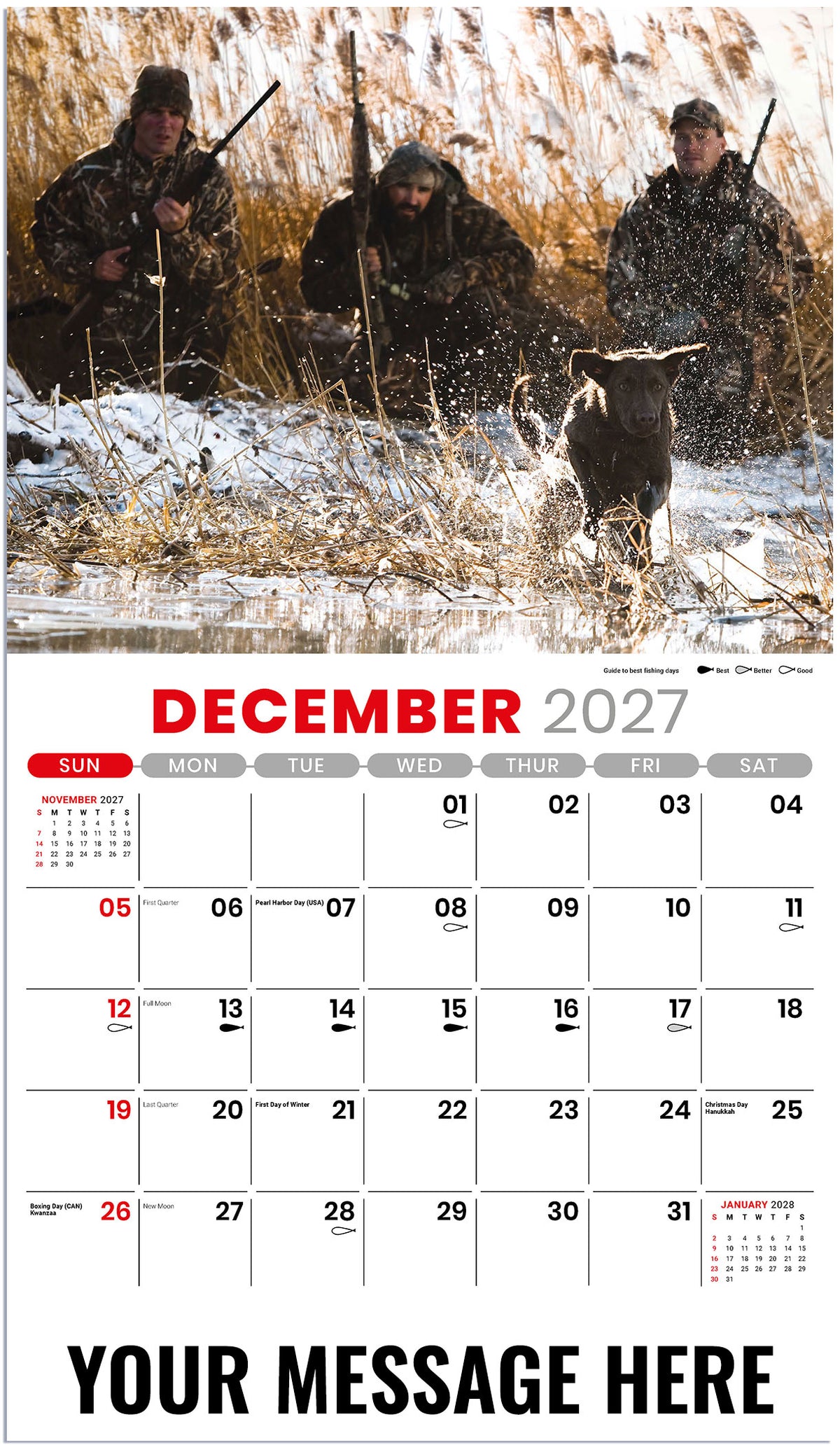 Fishing and Hunting - 2027 Promotional Calendar