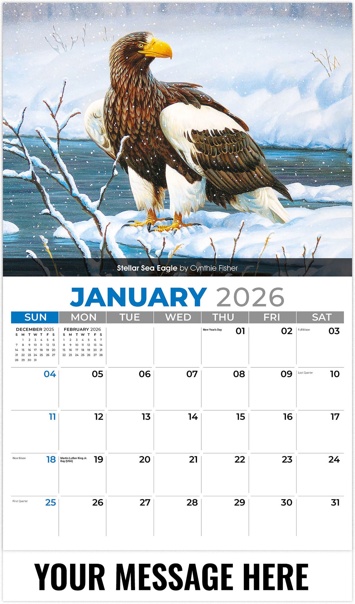 Wildlife Portraits - 2026 Promotional Calendar