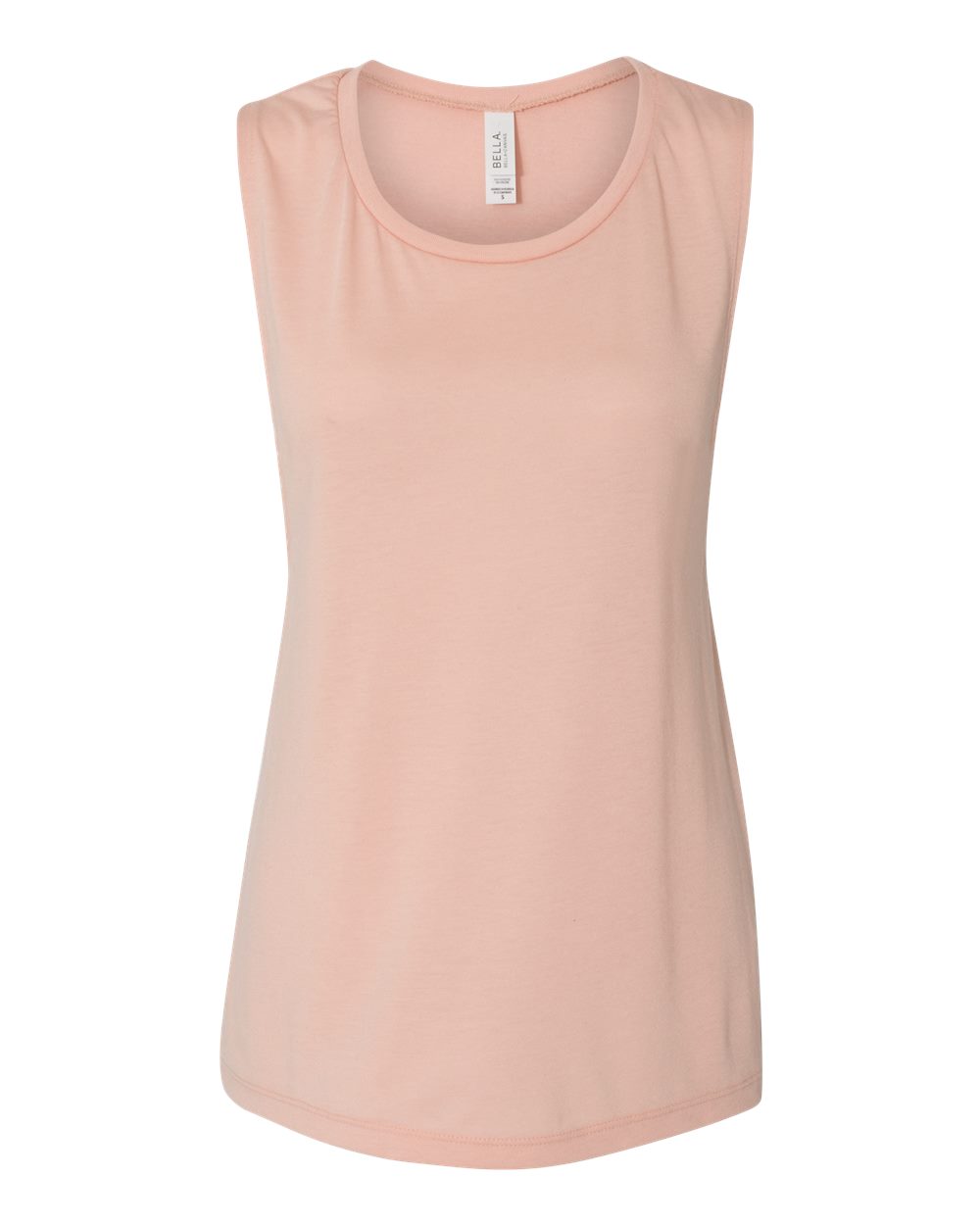 BELLA + CANVAS Ladies' Flowy Scoop Muscle Tank