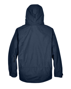 North End Men's Caprice 3-in-1 Jacket with Soft Shell Liner - Back