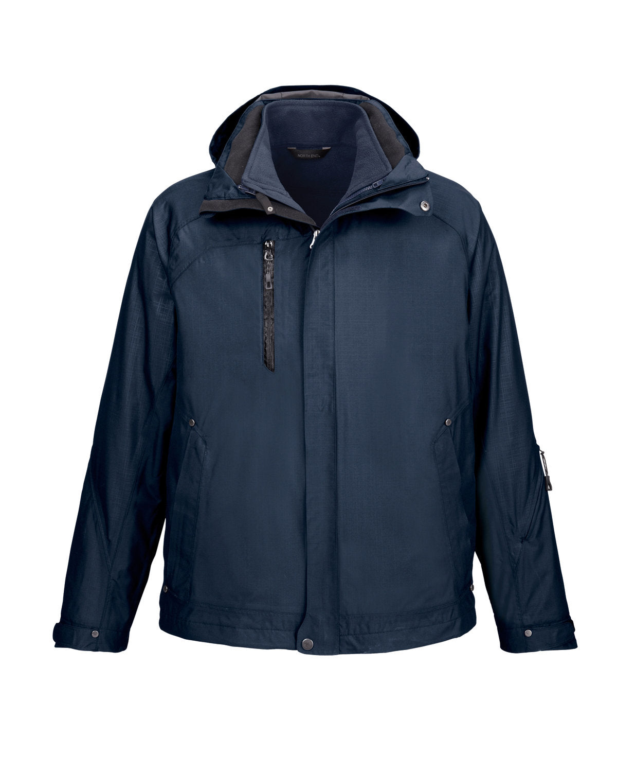 North End Men's Caprice 3-in-1 Jacket with Soft Shell Liner - Classic Navy