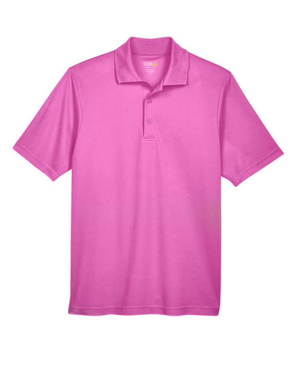 CORE365 Origin Pique Polo - Men's - Charity Pink