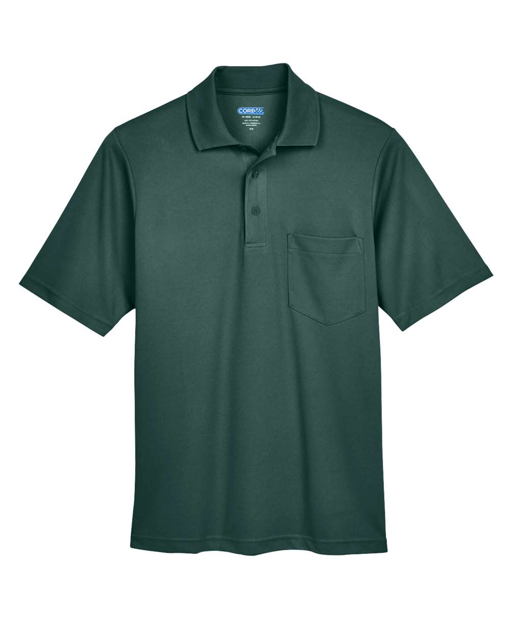 CORE365 Origin Performance Pique Polo with Pocket - Men's - Forest