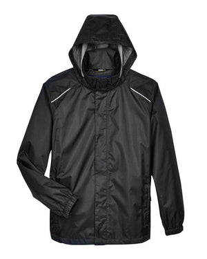 CORE365 Climate Lined Waterproof Jacket - Men's - Black