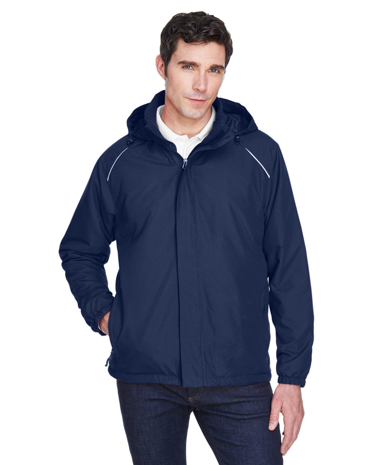 Core365 Men's Tall Brisk Insulated Jacket - Front