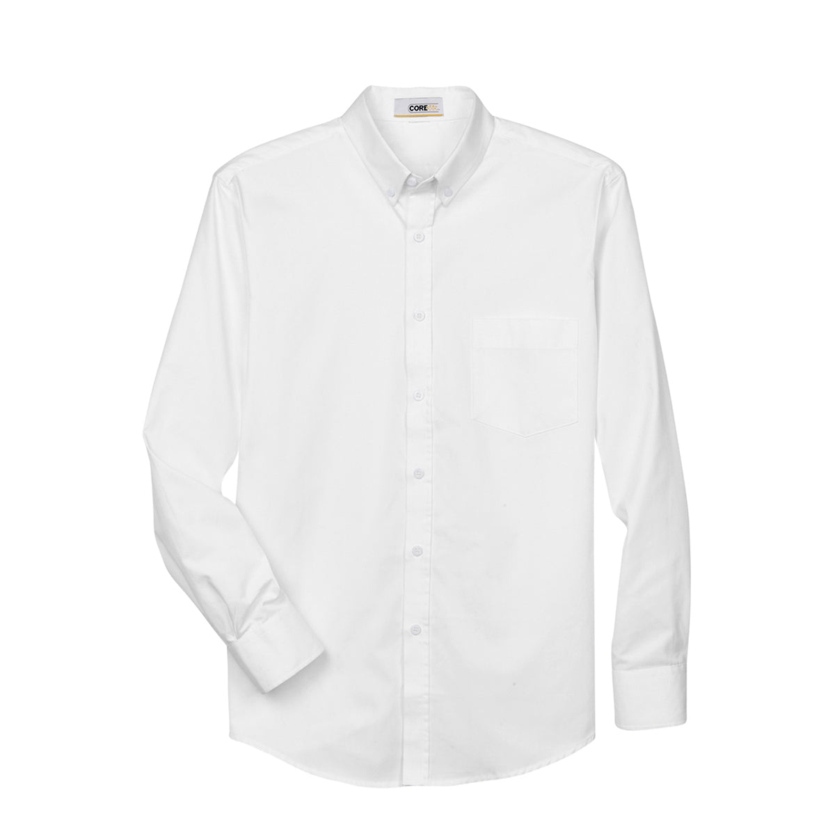 CORE365 Operate Long Sleeve Twill Shirt (Men's) - White