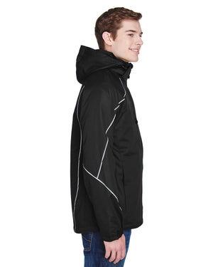 North End Men's Tall Angle 3-in-1 Jacket with Bonded Fleece Liner - Side