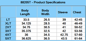 Core365 Men's Tall Region 3-in-1 Jacket with Fleece Liner - Specs