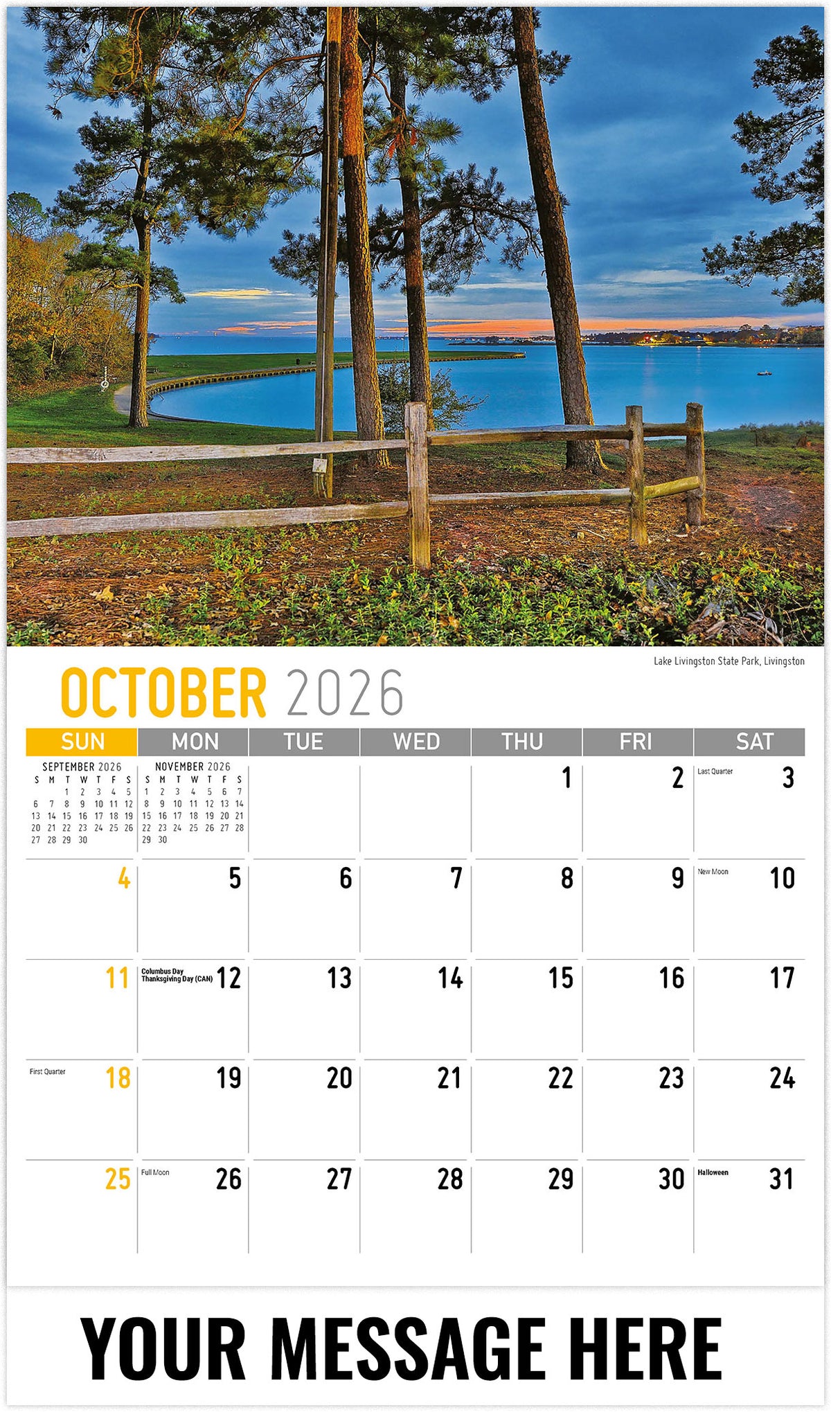 Scenes of Texas - 2026 Promotional Calendar