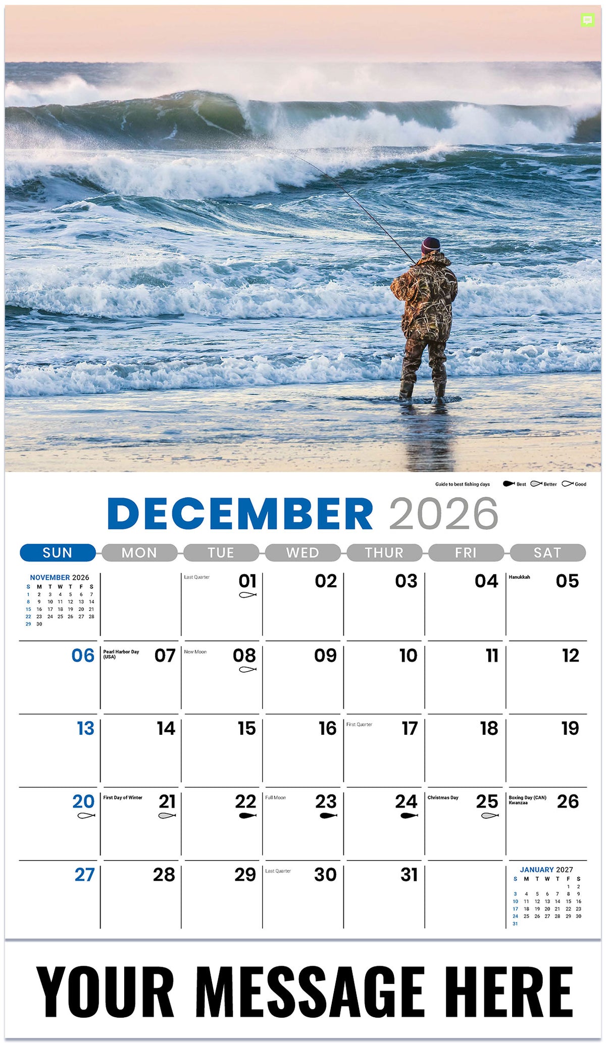 Fishing and Hunting - 2027 Promotional Calendar