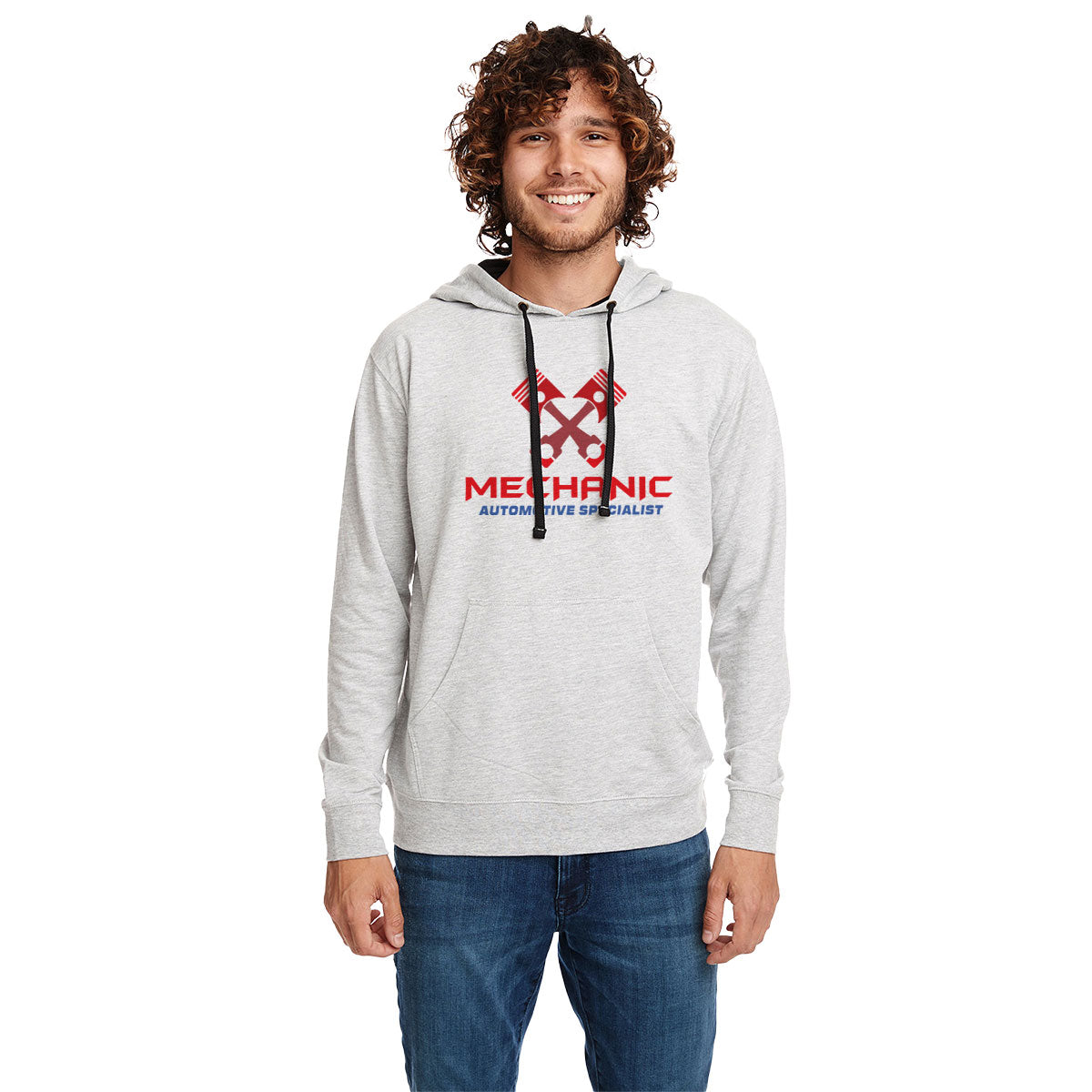 Next Level Unisex Laguna French Terry Pullover Hooded Sweatshirt - Front