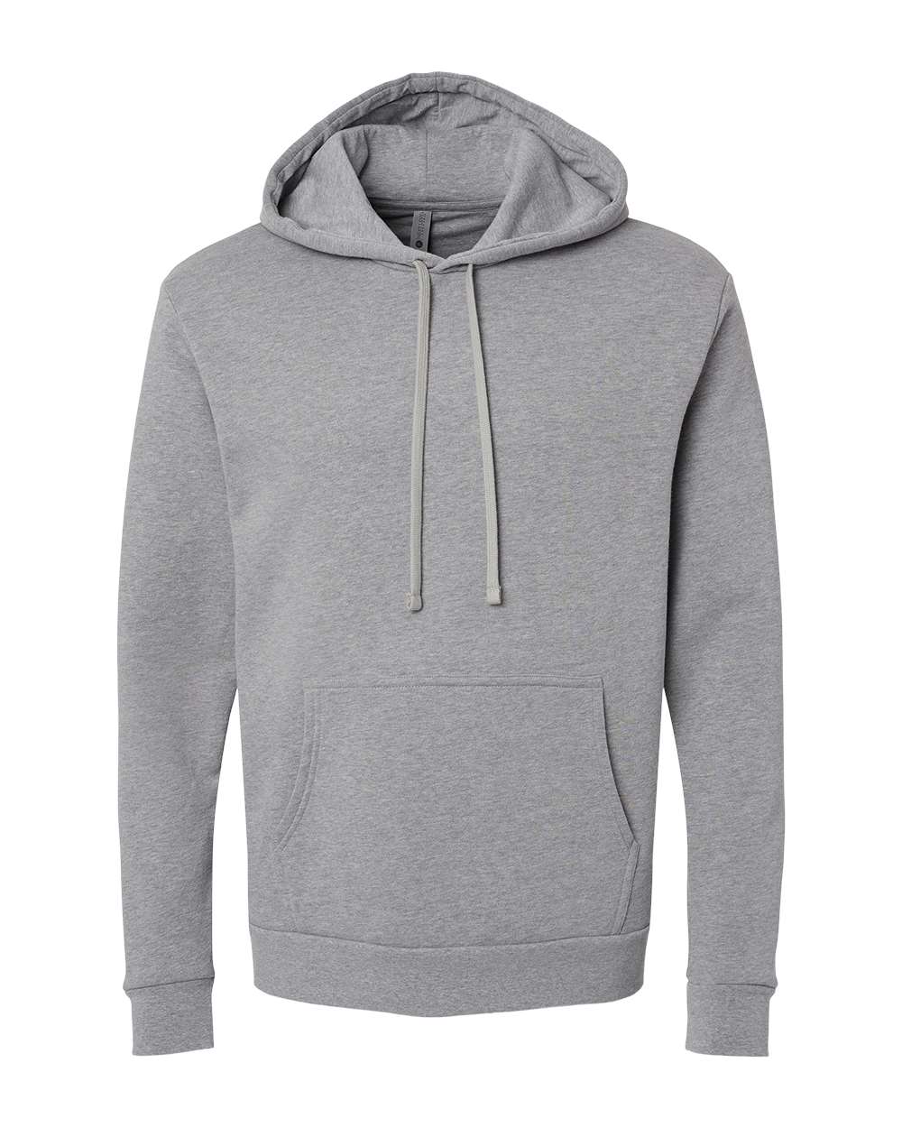 Next Level Unisex Malibu Pullover Hooded Sweatshirt - Heather Grey