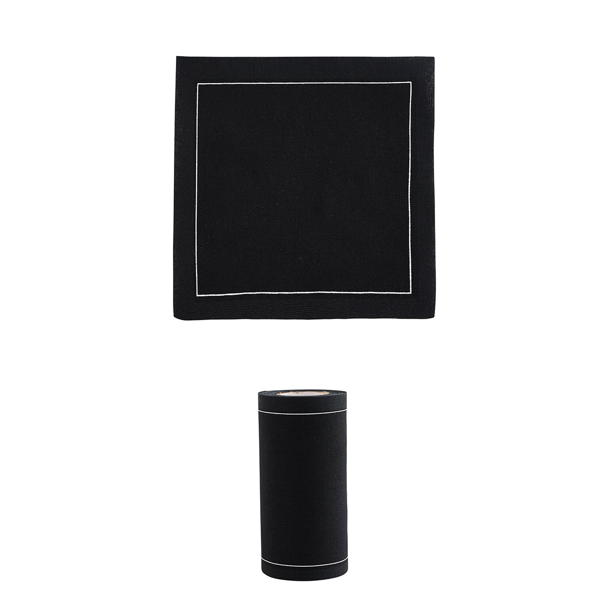 Toasting With Tara Cocktail Napkins - Black