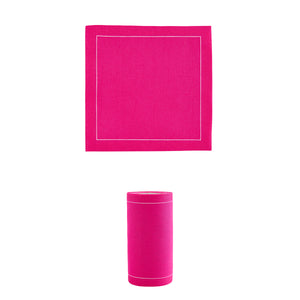 Toasting With Tara Cocktail Napkins - Magenta