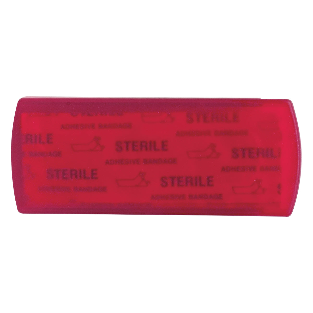 Bandages In Plastic Case - Frost Red
