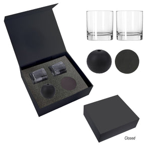 Ice-Sphere Whiskey Kit - Black/Black