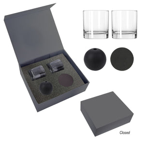 Ice-Sphere Whiskey Kit - Black/Gray