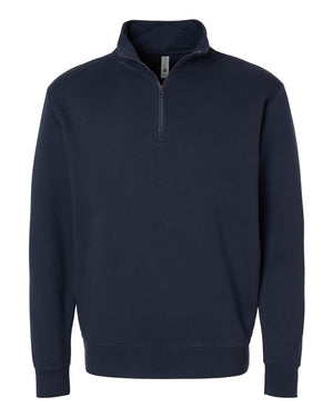 Next Level Unisex Fleece Quarter-Zip - Midnight Navy