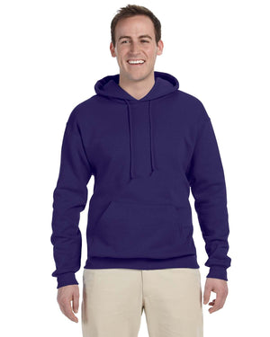 JERZEES Adult NuBlend® Fleece Pullover Hooded Sweatshirt - Deep Purple